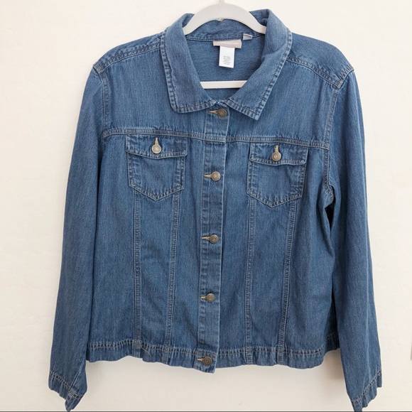 croft and barrow jean jacket